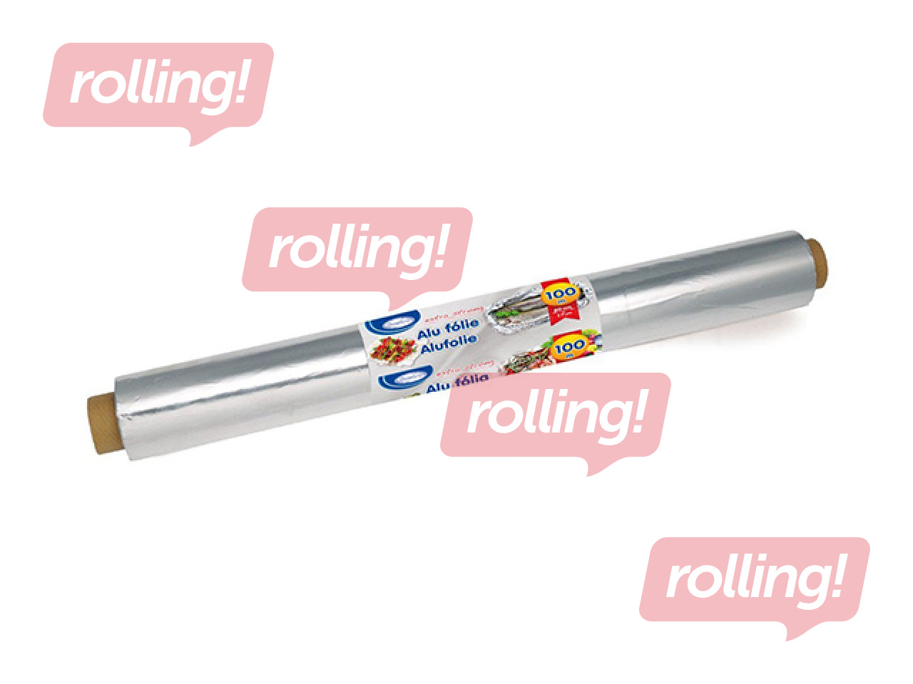 Alumiiniumfoolium Wimex Extra, 60cm × 100m, 18 µm