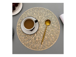 Table Placemat Toro, Bronze, Ø38cm
