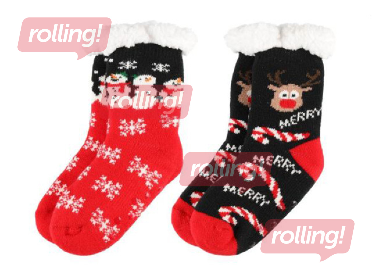 Socks for Children Winteria, Christmas, 2 Designs, 16cm