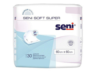 Absorbent disposable underpads Seni Soft Super, 60x60cm, 30 pcs