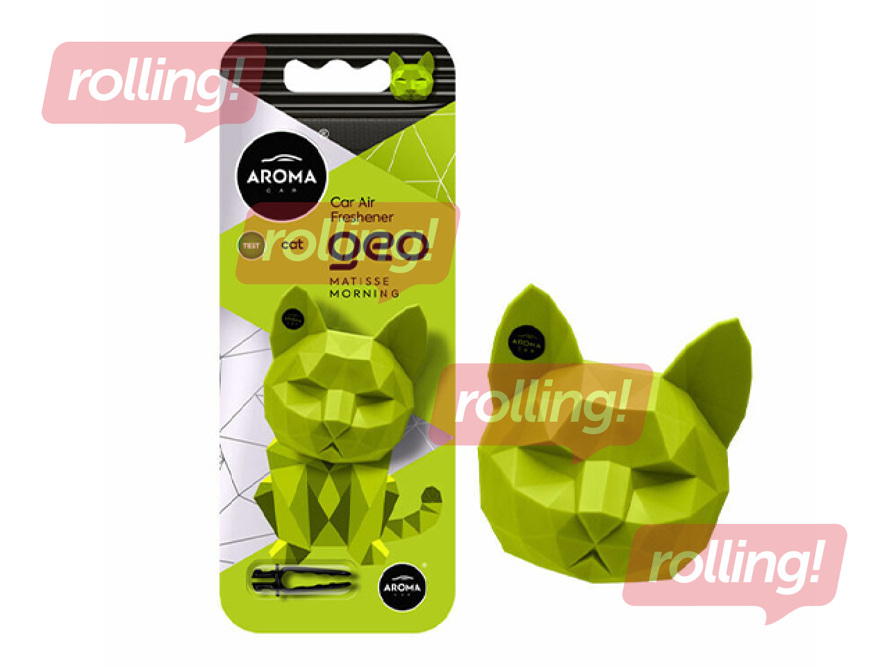Автоароматизатор Aroma Car, Geo Cat, Matisse Morning