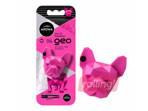 Auto gaisa atsvaidzinātājs Aroma Car, Geo Dog, Sparkling Cherry