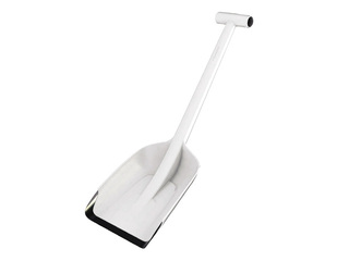 Car shovel Fiskars SnowXpert, metal, white, 63x22cm