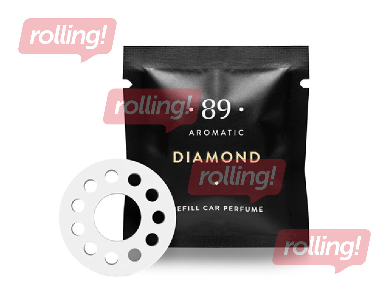 Auto gaisa atsvaidzinātāja uzpilde Aromatic 89, ventilācijas atverei, Diamond