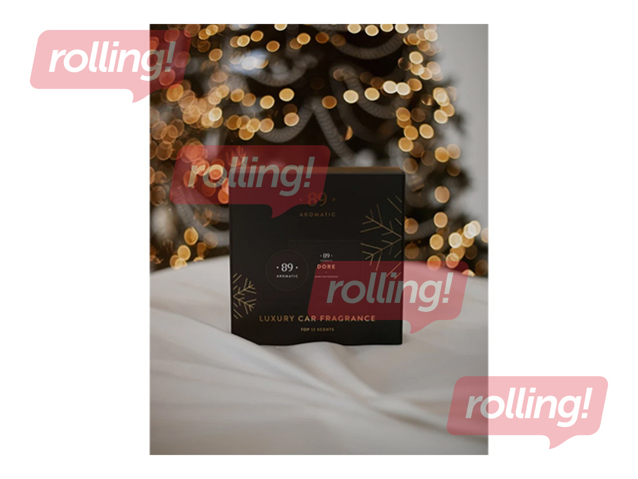 Auto gaisa atsvaidzinātāju komplekts Aromatic 89, ventilācijas atverei, Ziemas kolekcija