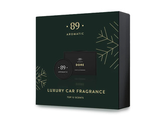 Car air freshener set Aromatic 89, for air vent, Winter Collection