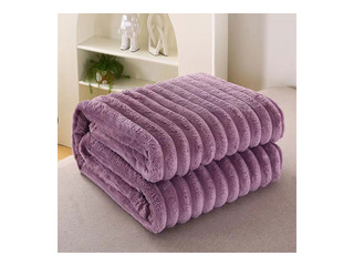 Pleds Glen XL, violets, 200x230cm