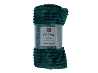 Плед Freya, тёмно-зелёный, 150×200см