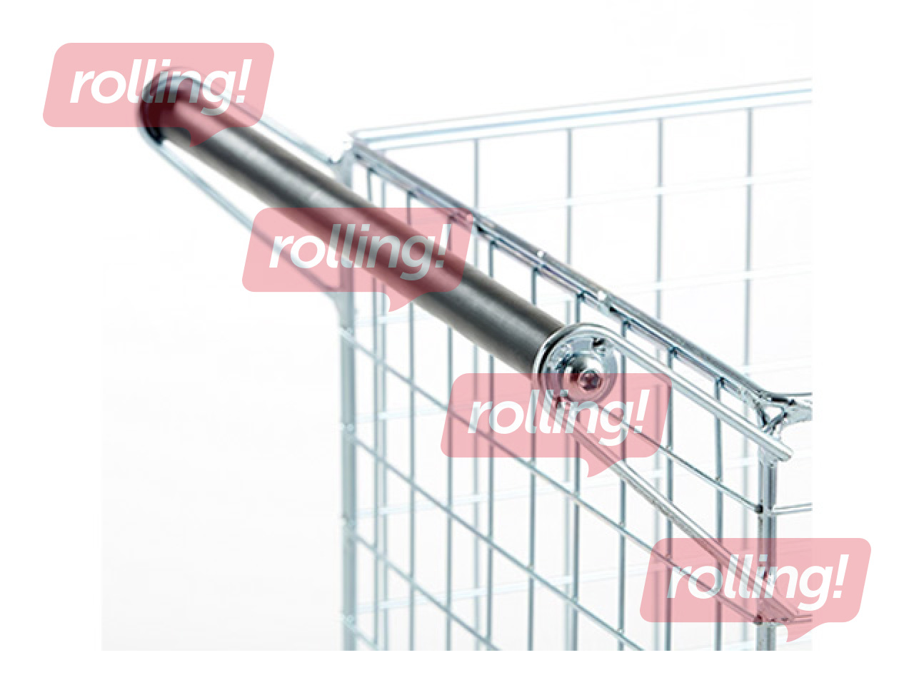 Ratiņi noliktavai, ar 2 groziem, kravnesība 100kg