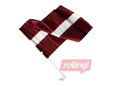 Car flag Republic of Latvia, 29x37cm