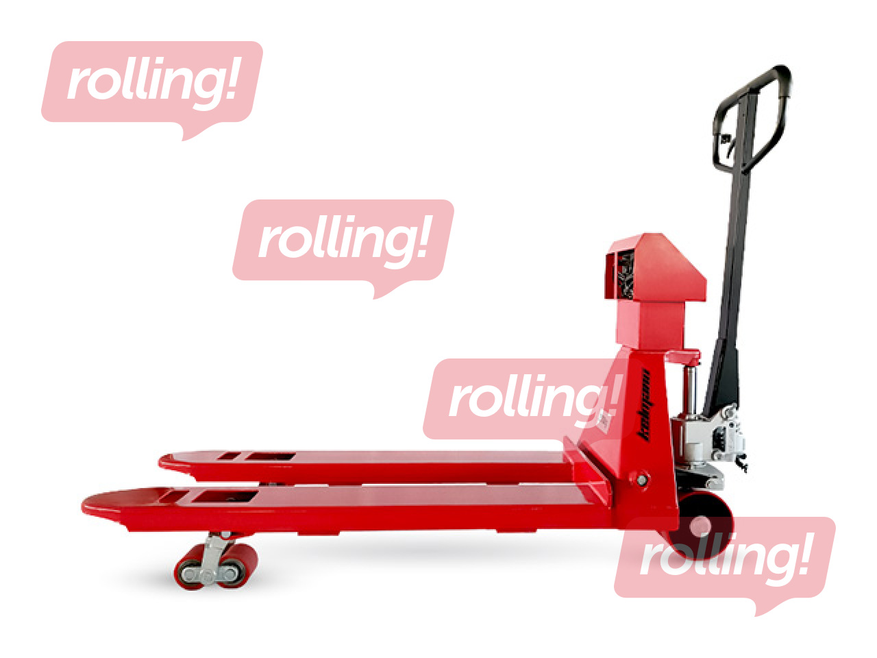 Palešu rati Kelmann GX-SC1150P2, rokas, ar iebūvētiem svariem, celtspēja 2500kg, 1150mm