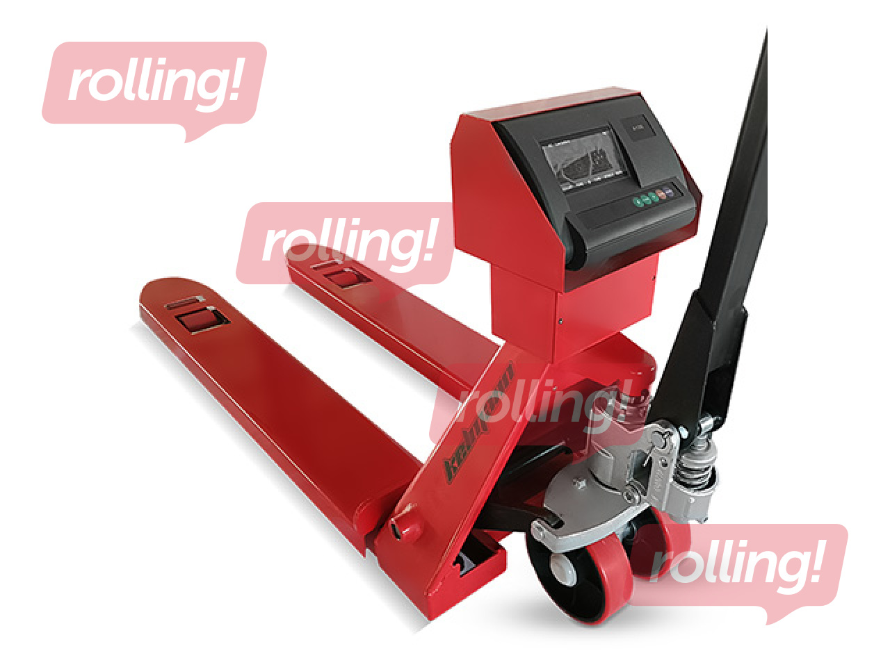 Palešu rati Kelmann GX-SC1150P2, rokas, ar iebūvētiem svariem, celtspēja 2500kg, 1150mm