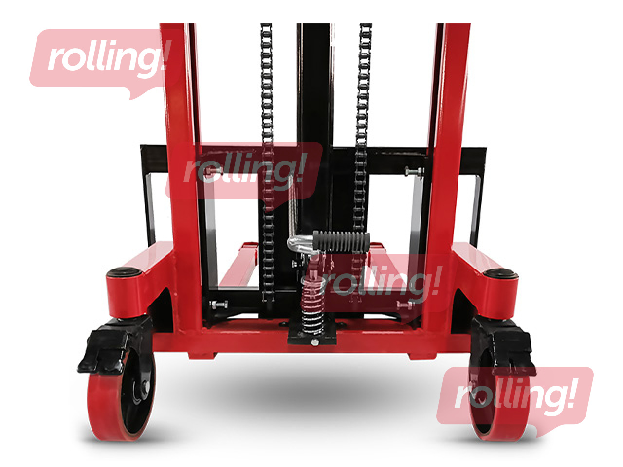 Palešu rati Kelmann GX-1150P1H2, augstu paceļami, celtspēja 1000kg, 1150mm