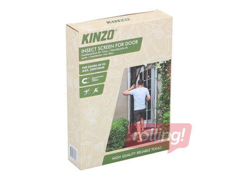 Insect screen for doors Kinzo, 220×100cm