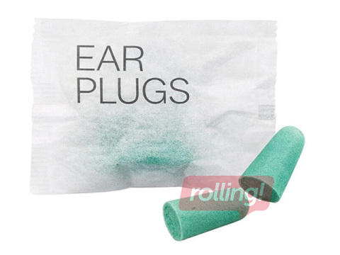 Vienreizējas lietošanas ausu aizbāžņi, individuālajā iepakojumā