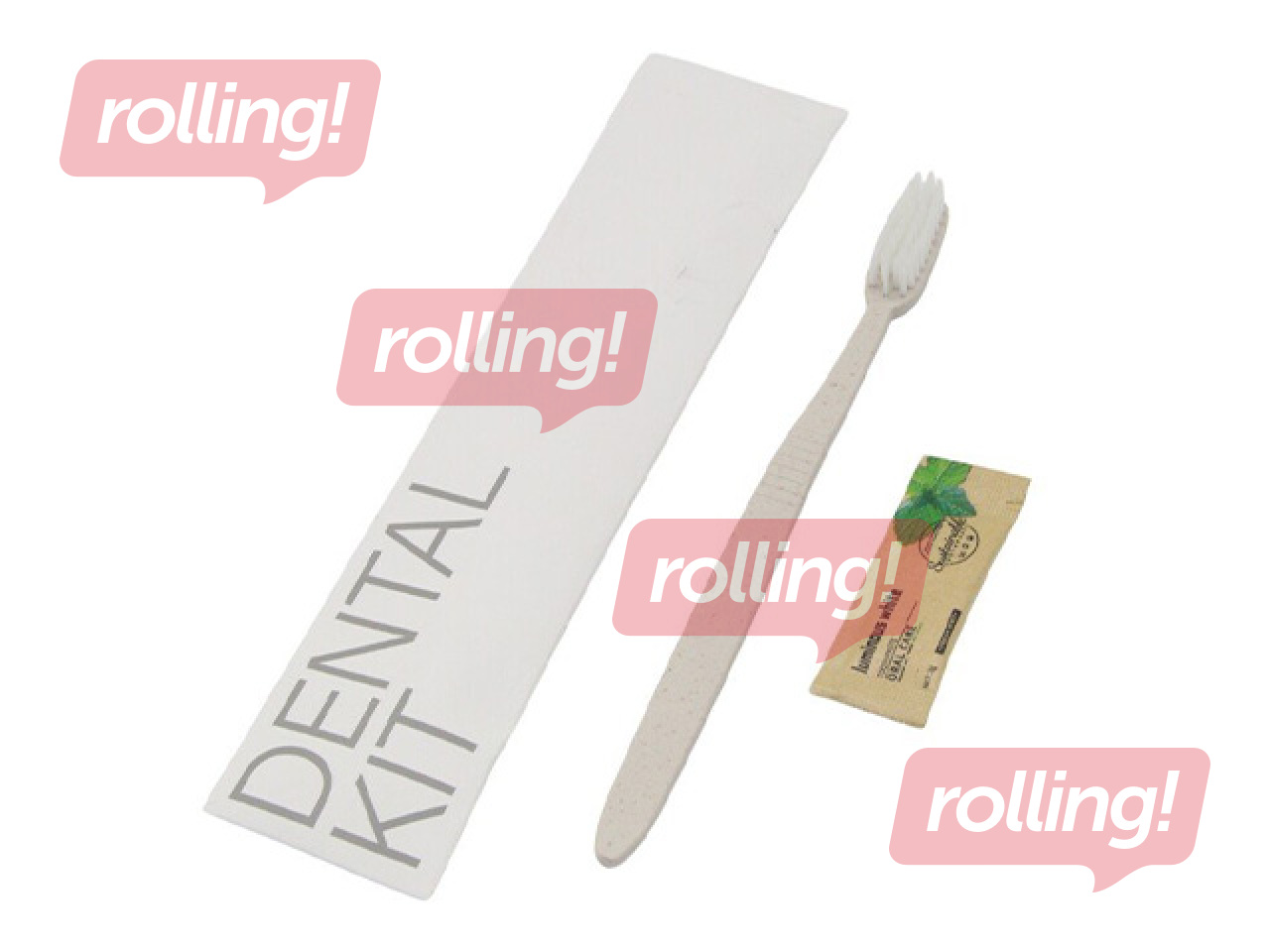 Зубная щетка и паста Stone White, 3г