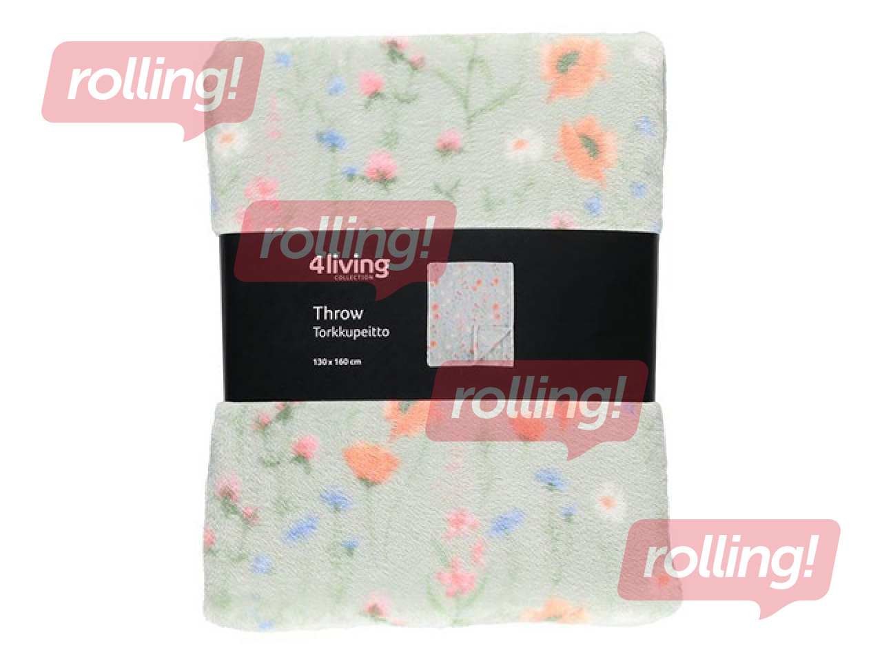 Плед 4Living, Floreo, 130x160см