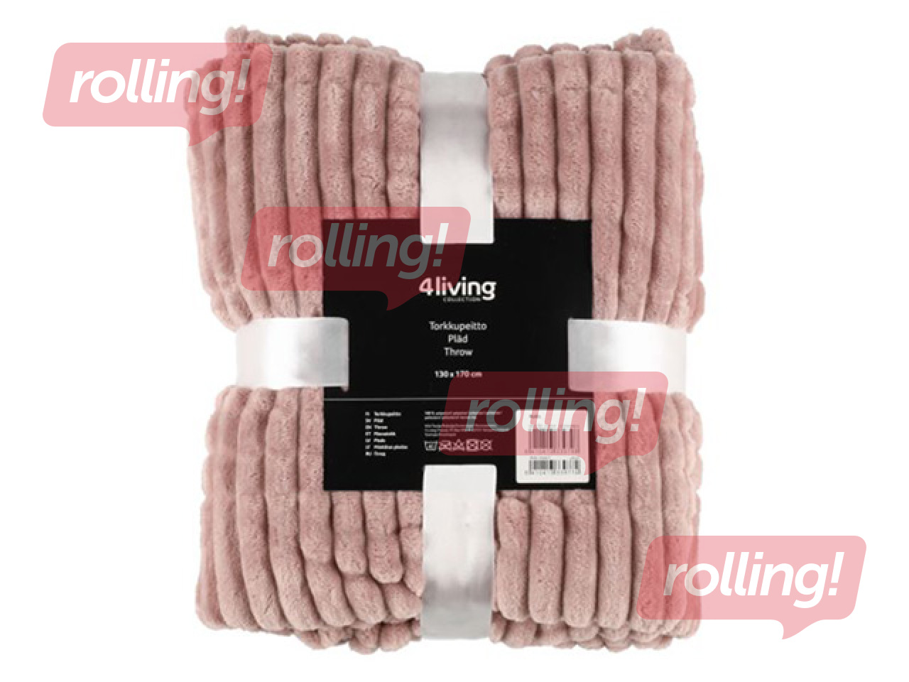 Pleds 4Living, dažādas krāsas, 130x170cm