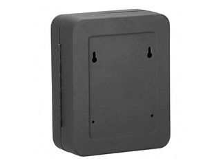 Atslēgu kaste Springos 30, metāla, melna, 20x16x7.5cm