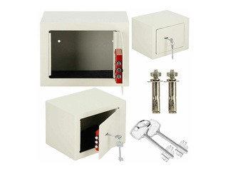 Seifs Springos, bēšs, 23x17x17cm