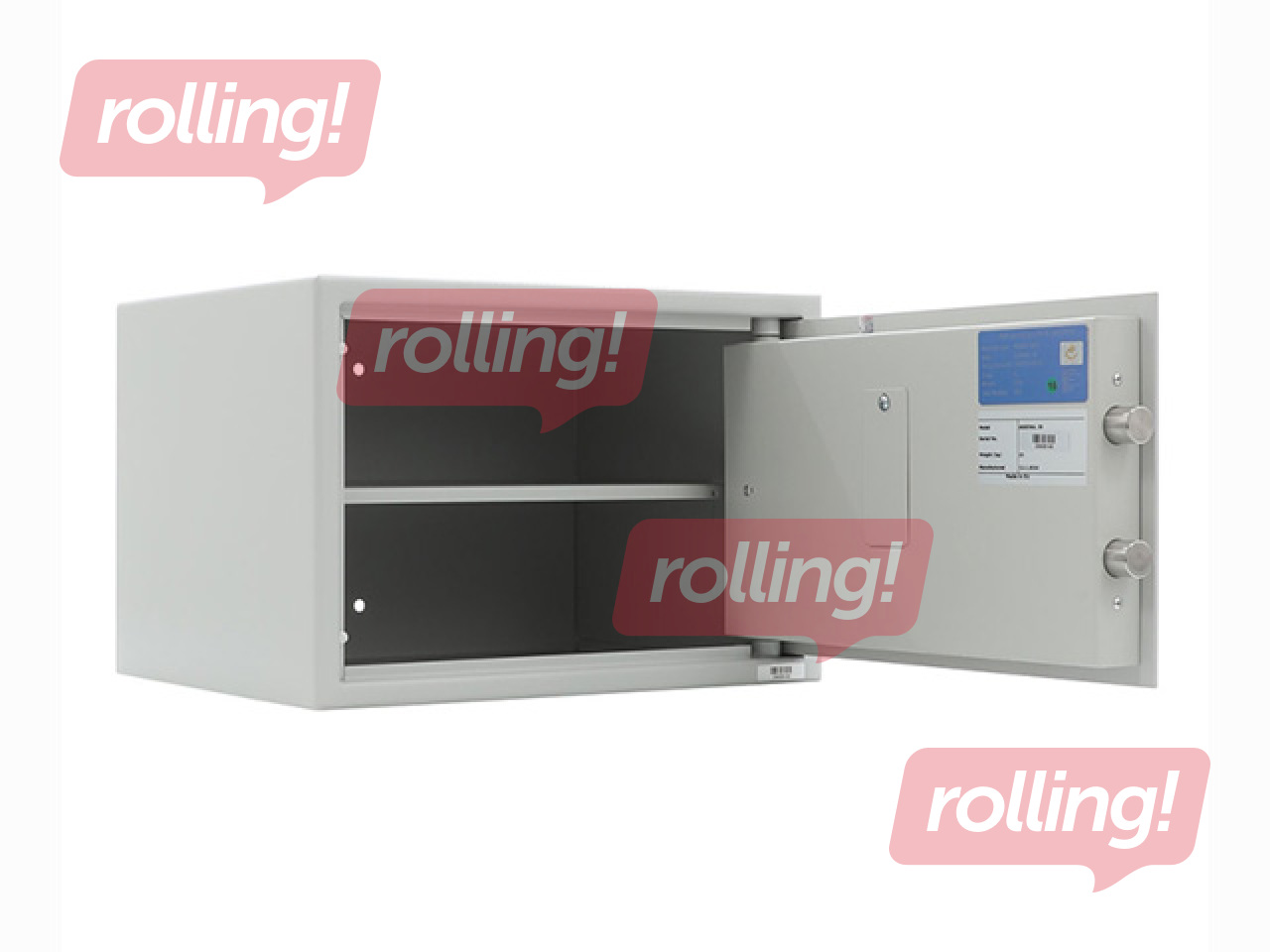 Сейф Valberg Arsenal 25, светло-серый, 25×34×28см