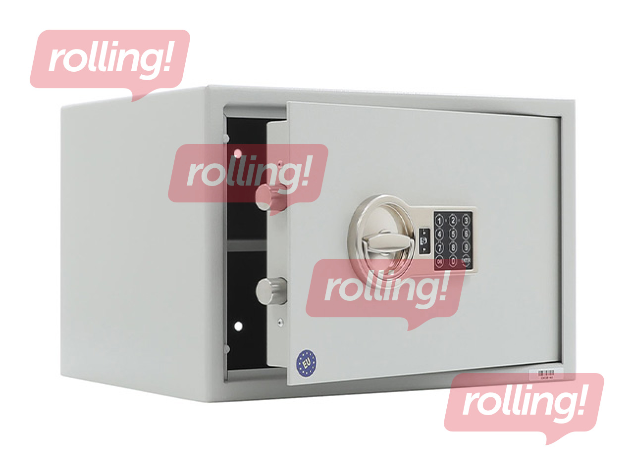 Seifs Valberg Arsenal 30 EL, gaiši pelēks, 30×44×35.5cm