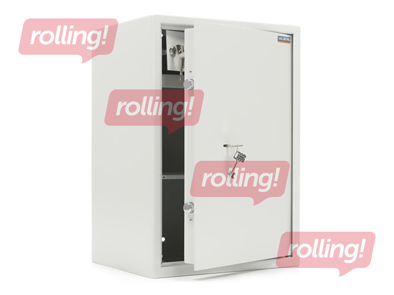 Seifs Valberg Arsenal 63 T, gaiši pelēks, 63×44×35.5cm