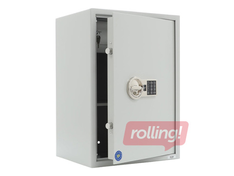 Safe Valberg Arsenal 63 T EL, light grey, 63×44×35.5cm