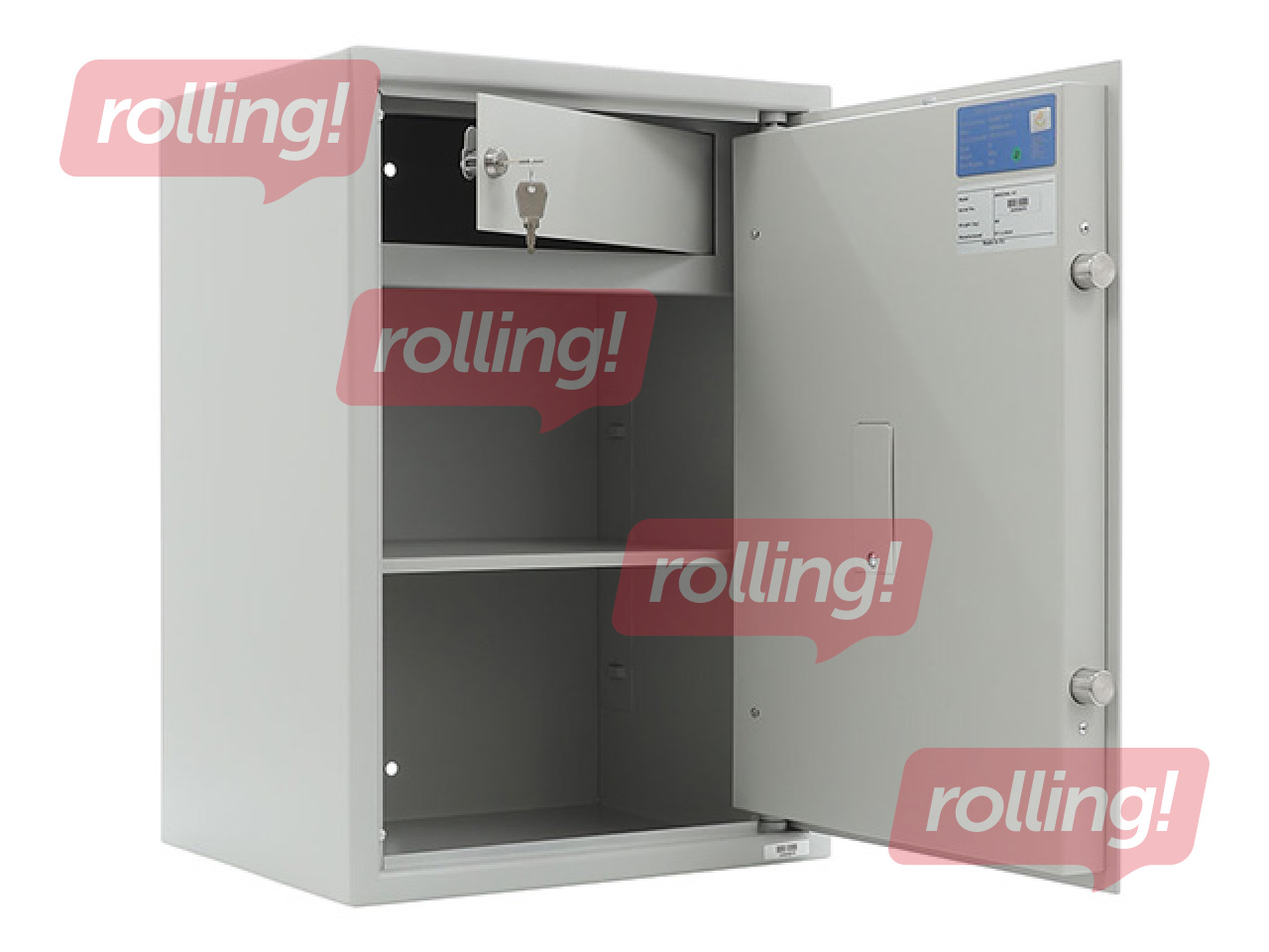 Сейф Valberg Arsenal 63 T EL, светло-серый, 63×44×35.5см