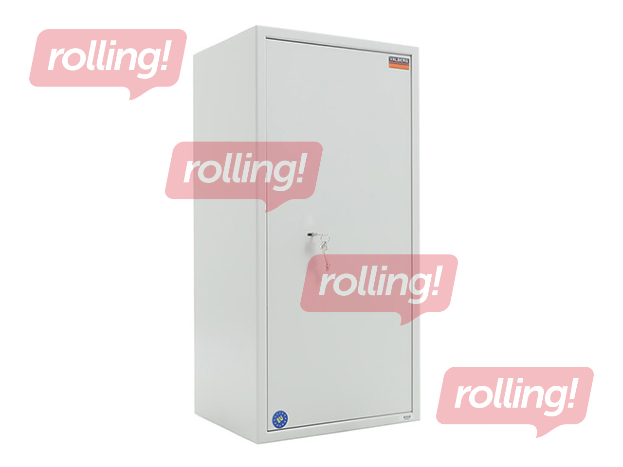 Seifs Valberg Arsenal 90 T, gaiši pelēks, 90×44×35.5cm