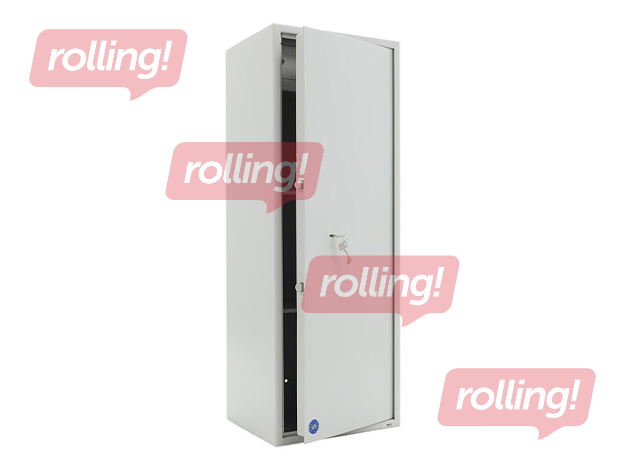 Seifs Valberg Arsenal 120 T, gaiši pelēks, 120×44×35.5cm