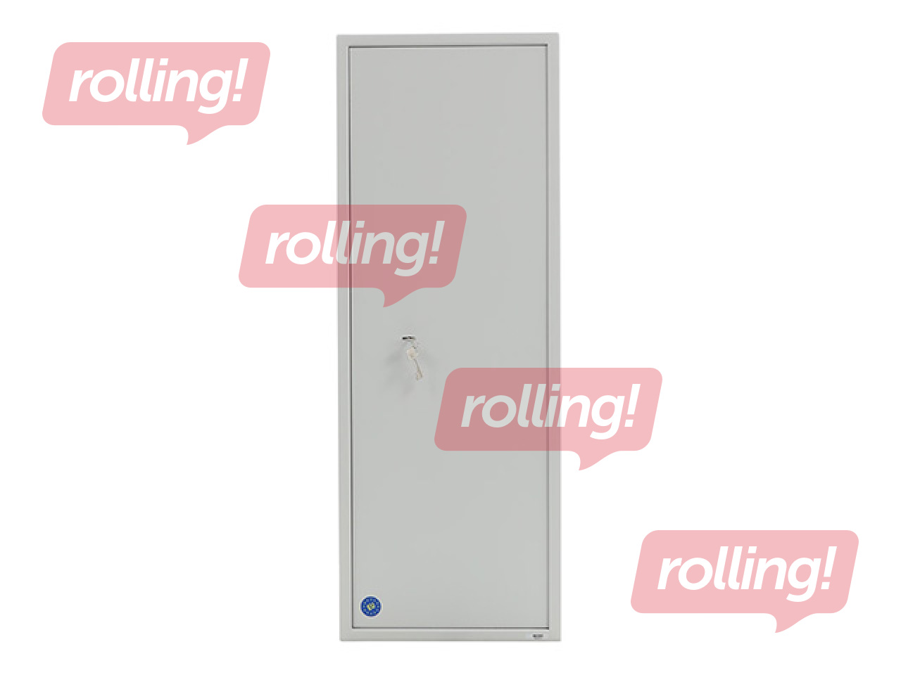 Seifs Valberg Arsenal 120 T, gaiši pelēks, 120×44×35.5cm