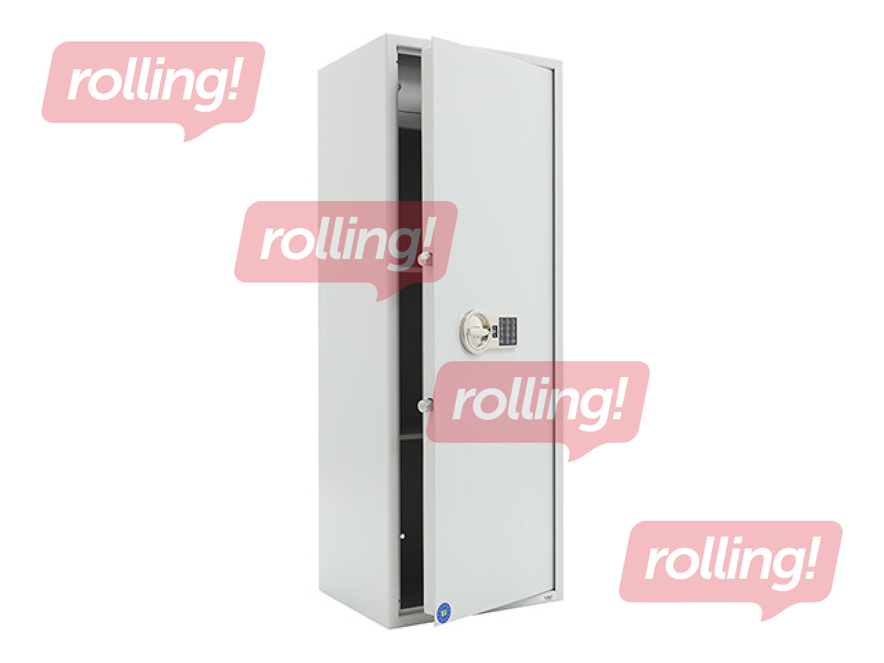 Seifs Valberg Arsenal 120 T, gaiši pelēks, 120×44×35.5cm