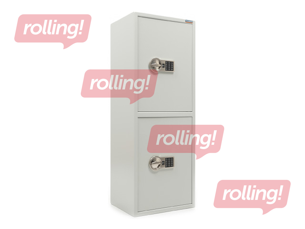 Safe Valberg Arsenal 120 T/2 EL, light grey, 120×44×35.5cm