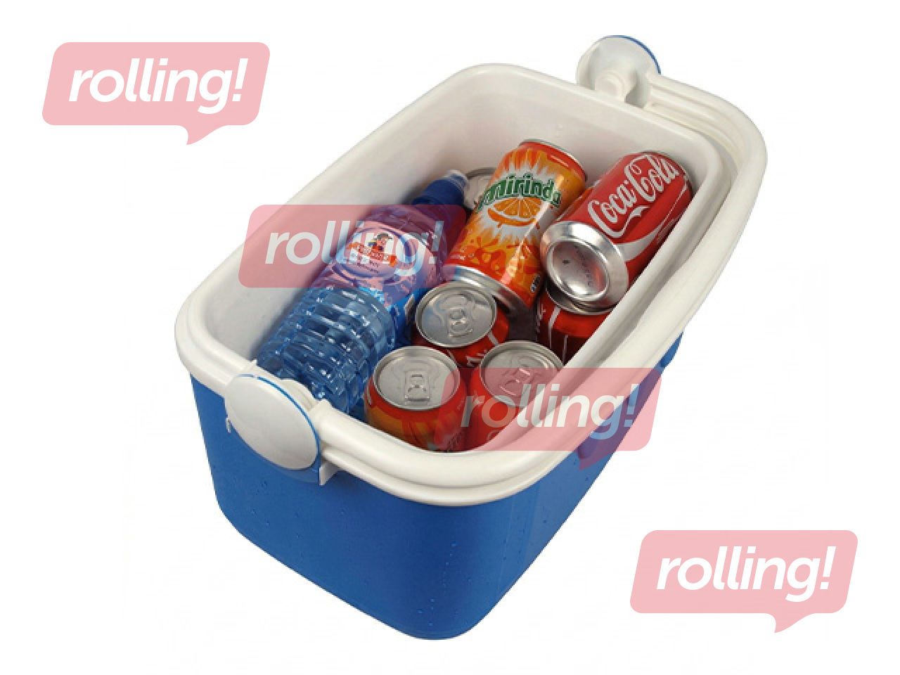 Aukstuma kaste Keter, zila, balta, 42.8x26.5x23.3cm, 10l