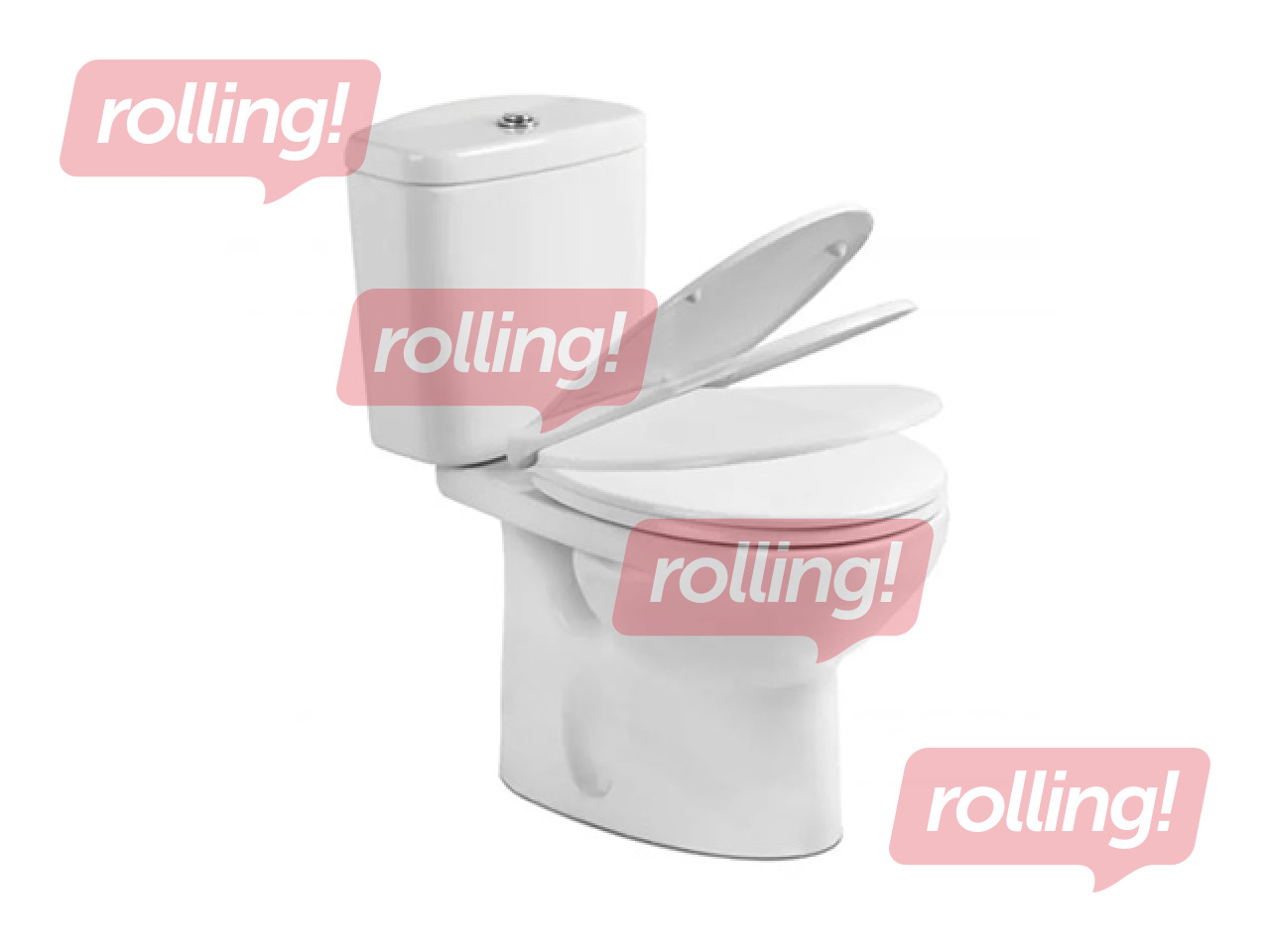 Сиденье для унитаза Tatay WC Comfort, белое