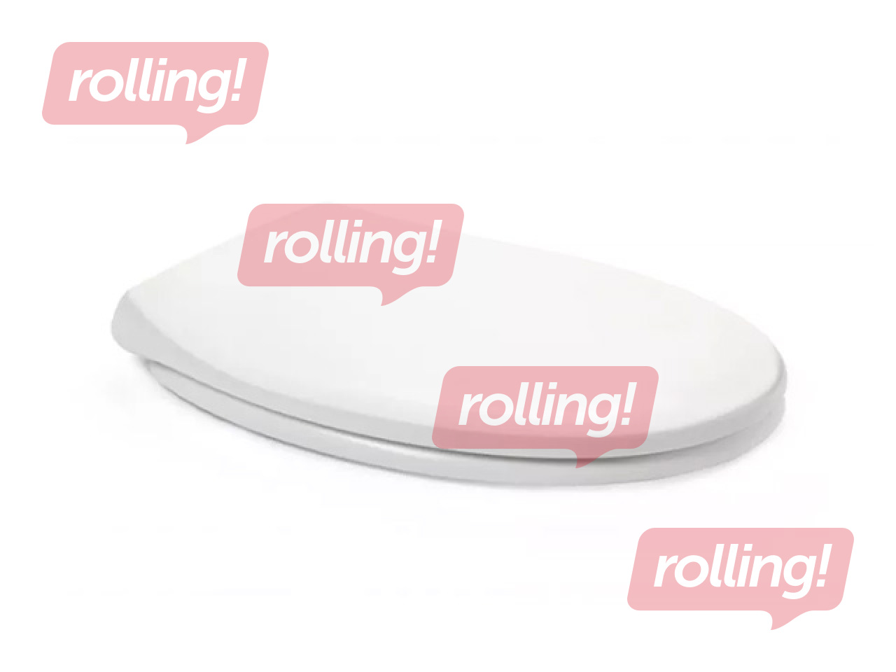 Tualetes poda vāks Tatay WC Comfort, balts