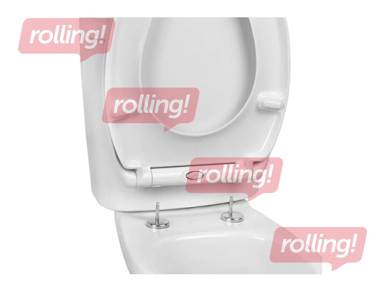 Tualetes poda vāks Tatay WC Comfort, balts