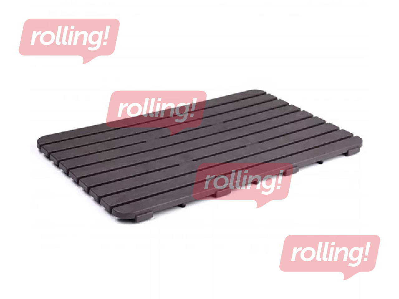 Paliktnis dušas telpai Tatay, brūns, 80x50cm