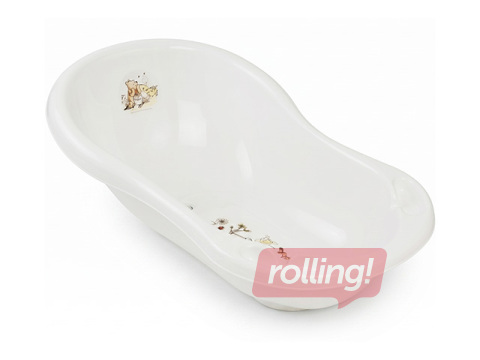 Детская ванночка Keeeper Maria Winnie the Pooh, с пробкой, белая, 84cm