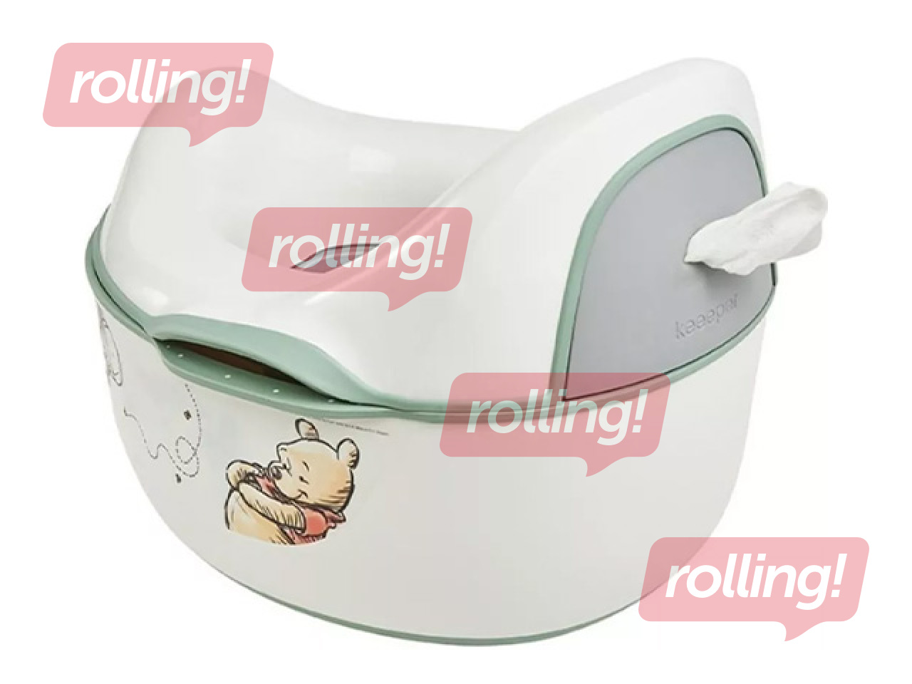 Bērnu podiņš Keeeper Kasimir Winnie the Pooh 4in1, balts