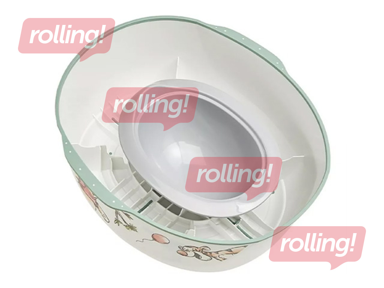 Bērnu podiņš Keeeper Kasimir Winnie the Pooh 4in1, balts