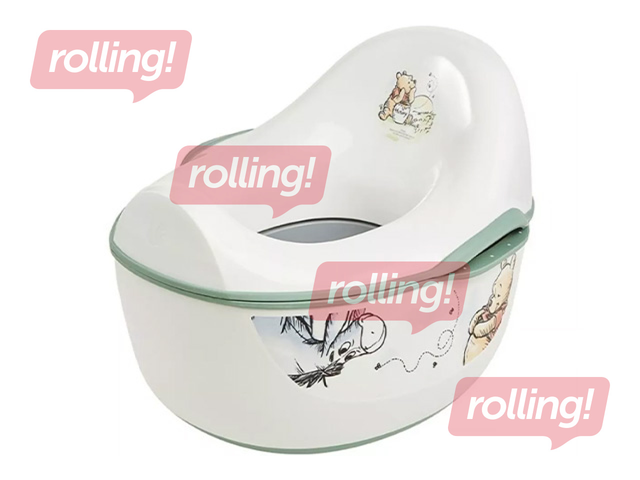 Детский горшок Keeeper Kasimir Winnie the Pooh 4в1, белый