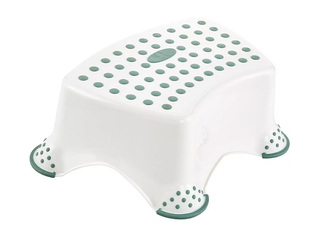 Step stool Keeeper Tomek Winnie the Pooh, white, 40.5x28.5x14cm
