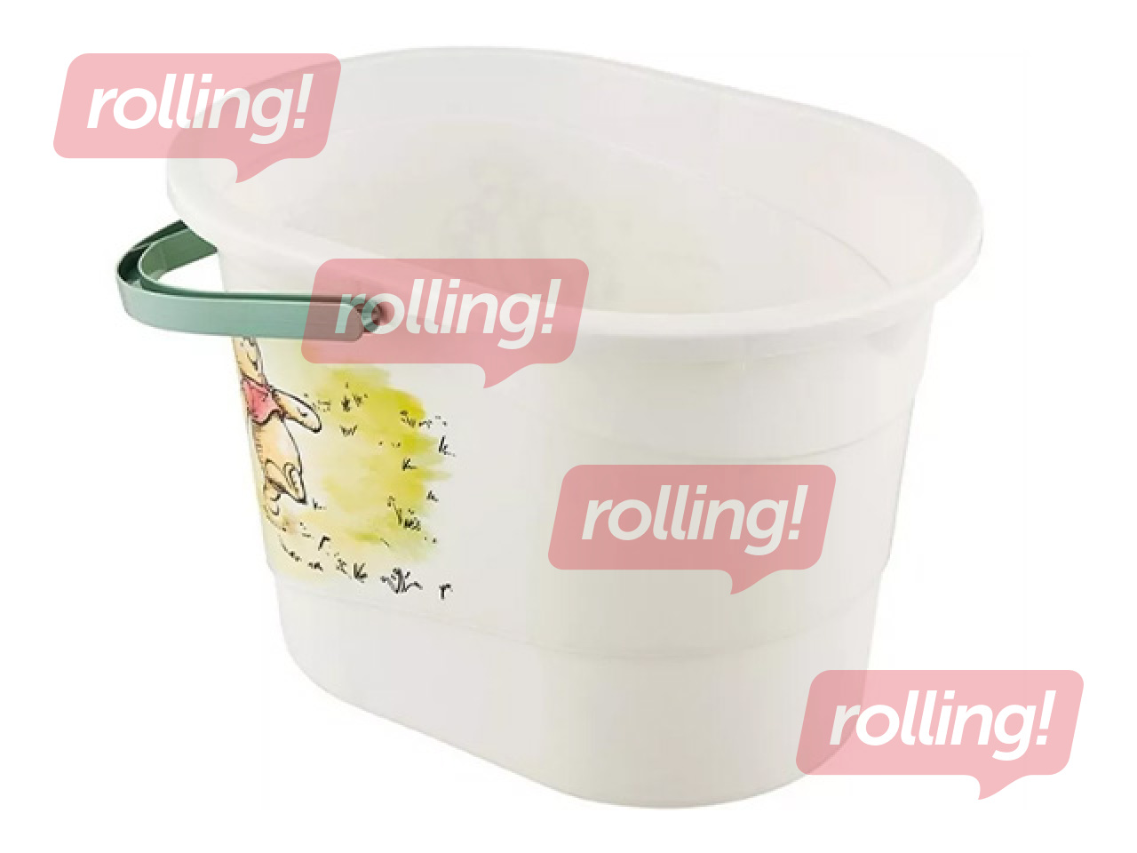 Контейнер для подгузников Keeeper Karol Winnie the Pooh, белый, 37x29.5x27.5cm