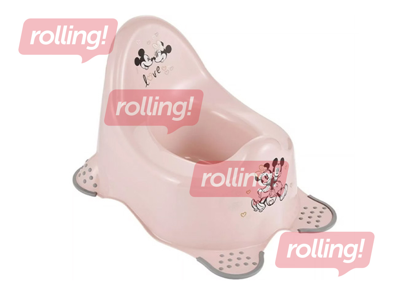 Bērnu podiņš Keeeper Adam Minnie Mouse, rozā