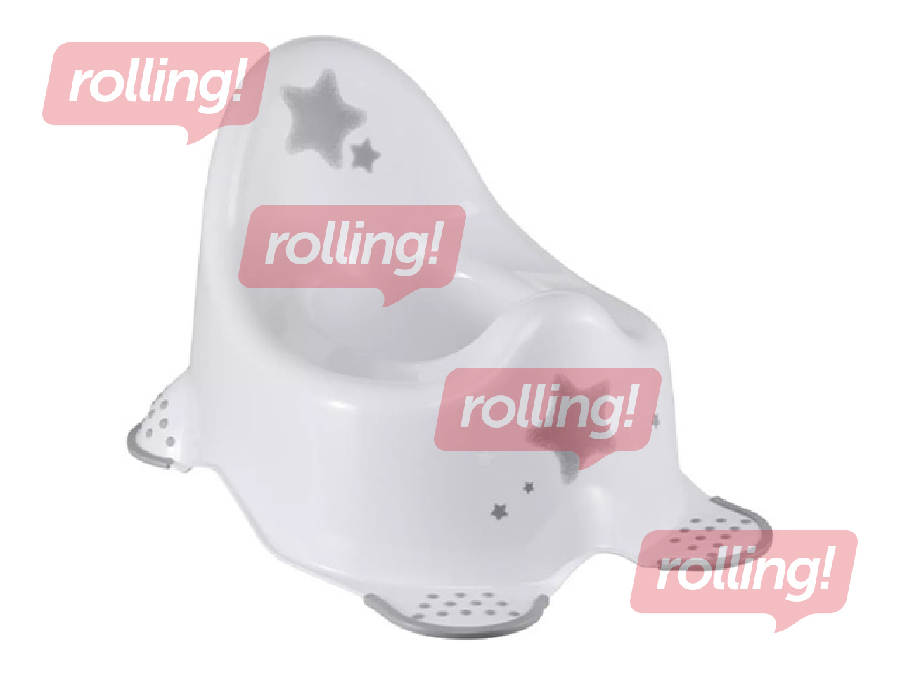 Children's potty Keeeper Adam Stars, white