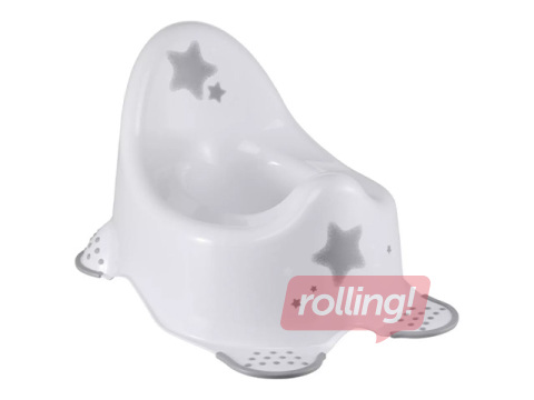 Детский горшок Keeeper Adam Stars, белый