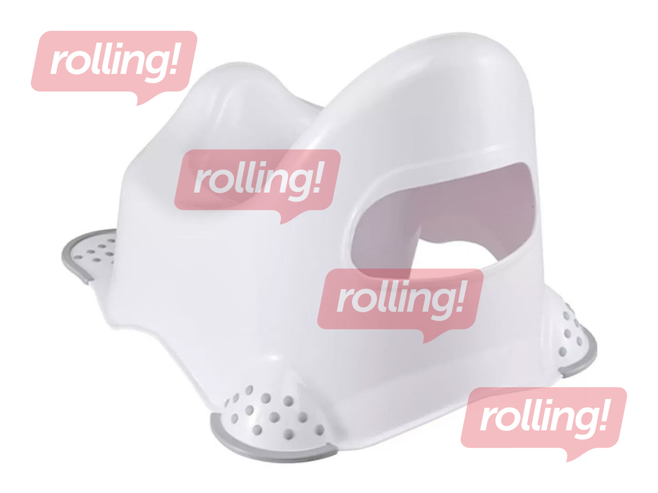 Детский горшок Keeeper Adam Stars, белый