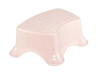 Pakāpienu soliņš Keeeper Tomek Pure, rozā, 40.5x28.5x14cm